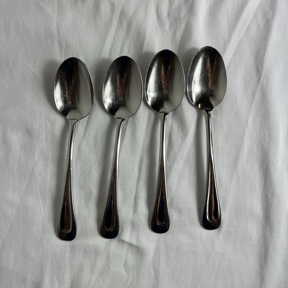 Oneida Small Spoons Set Of 4, made in USA, Stainless Steel